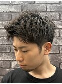 スパイキーショート/メンズカット/パーマ