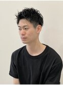 アップバングショート