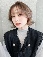 ロンド エスポワール 錦糸町(Lond espoir) ☆グランマッシュ/オリーブグレー/ショート/ヘイリーボブ/前髪