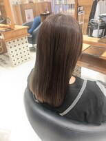 ストーリアエフ カミトザッカ(storia.f kami to zakka)&nbsp;ダブルカラーでグレーベージュ