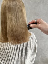 シアン(.Xian)&nbsp;ベージュカラー （ブリーチ/ハイライト/インナーカラー）