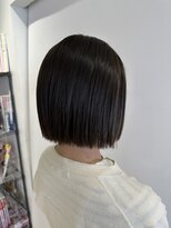 ヘアーサロンデフォーエバールークス(hairsalon de Forever Lux)&nbsp;ツヤ感切りっぱなしボブ