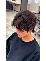 オム ブランシェ(HOMME BLANCHE’)&nbsp;【Ryo】フェザーウルフ韓国ヘア