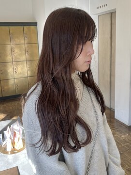 ヘアーアイスカルテット(HAIR ICI QUARTET) 大人可愛い小顔こなれカールチョコレートカラーブリーチなし