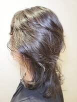 松本平太郎美容室 国立店 セミディレイヤー×パーマ×ハイライト/30代40代50代60代