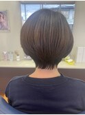 ショートボブ/イメチェン/ボブ/美髪/40代/50代
