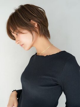 ギークス(GEEKS) 【GEEKS渋谷】クールショート/小顔/スモーキーブラウン/30代40代