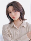 《Agu hair》ニュアンスミディ×numberA.ヘアバター