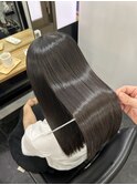 町田髪質改善/美髪縮毛矯正/うるつやがわかる/ツヤ髪スタイル