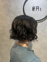 エン(en.) ♪襟足ギリギリのミニボブパーマ