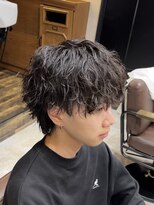 フレイム(FLAME)&nbsp;波巻きパーマツイストスパイラルパーマメンズ東区新潟駅