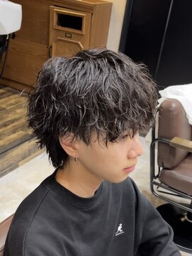 フレイム(FLAME) 波巻きパーマツイストスパイラルパーマメンズ東区新潟駅