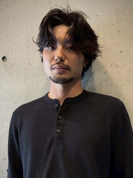 オルカ(ORCA) men's/メンズ/フェザーパーマ/サーフカール/ダウンパーマ/新宿