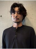 men's/メンズ/フェザーパーマ/サーフカール/ダウンパーマ/新宿