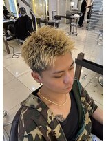 スタイル 成城学園前(STYLE) 男の短髪ヘア×アップバングスタイル