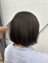 ビーヒアナウ N゜03 金沢駅西店(BE HERE NOW)&nbsp;30代40代50代◎大人ナチュラルレイヤーショートボブ