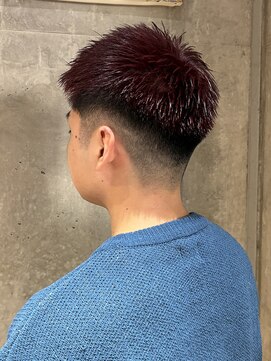canvas. 川崎 men's メンズ/ハイトーン/ブリーチ ジェットモヒカン