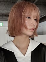 ナヌーク シブヤ(nanuk shibuya)&nbsp;ブリーチで作るハイトーンカラー・ボブスタイル