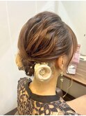 結婚式ヘアアレンジ