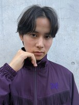 ラパンセブランメンズ 蟹江(LA PENSEE BRUN MEN'S)&nbsp;[LAPENSEE_inagaki] センターパート