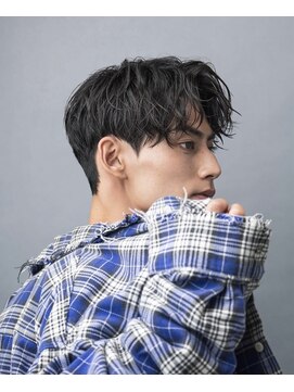 アストラ(ASTRA) MEN’S HAIR/波巻きツイストスパイラル/リバースセンターパート