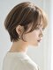 ニル 柏の葉(Nil)の写真/【小顔印象はお任せ】ミリ単位の前髪カット＋顔周りのデザインカットで印象の変化を[ショート/ボブ/柏の葉]