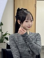 アクロ アオ(ACRO.ao)&nbsp;顔まわりカット/似合わせ/前髪