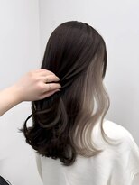 シエスタ バイ アンブルリュクス(siesta by amble luxe) ミルクティーベージュインナーカラー