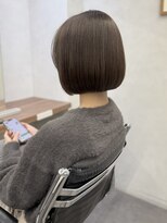 オウル(Owll)&nbsp;◆◇大人ボブミニボブ　透明感アッシュブラウン◇◆