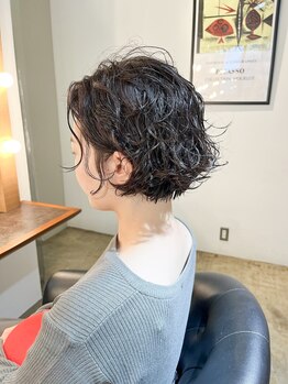 ビハインドザカーテン(BEHIND THE CURTAIN)の写真/魅力を引き出すショートカット♪骨格・髪質に合わせたあなただけのデザインを◎乾かすだけで簡単♪