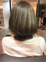 ナンバー イル デュッカ 札幌(N° il duca) グレージュカラー×メッシュ