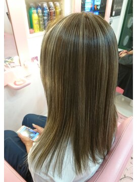 ラチャウ(La.Ciau) ハイライト&ローライト&ジュエルカラー12420円