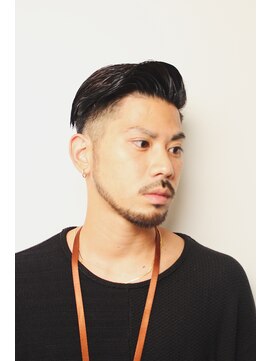 メリケンバーバーショップ フクオカ(MERICAN BARBERSHOP FUK) クラウドマッシュテクノセミウェットワイルドツーブロック94