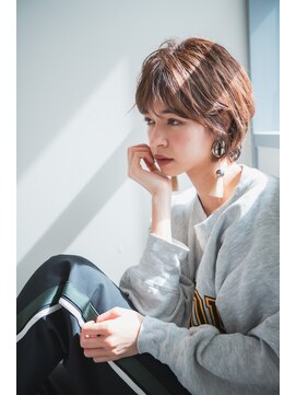 ネオリーブアーチ 武蔵小山店(Neolive arch) 耳にかけても可愛いハンサムショート【ｎｅｏｌｉｖｅａｒｃｈ】