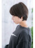 洗練されたオシャレ感★小顔ワンサイドショート