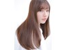 【New！】カット+クオライン縮毛矯正+TRベーシックコース￥17400