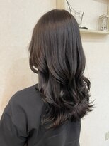 ナンバー エアロ 横浜(N° +aero) 大人可愛い20代30代40代/小顔/カール/ショコラベージュ