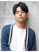 メンズフィール 東梅田店(MENS FEEL)&nbsp;スーツ短髪ツーブロック束感モテる黒髪シークレットパーマ流行