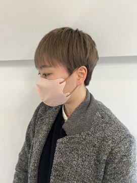 トレス(TRESS) ハンサムショート　ベージュカラー　ブラウンベージュ