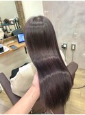 ブリーチなしのラベンダーアッシュ◎haya