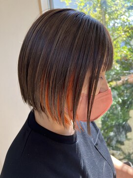 フェリア サウスガーデン(felia southgarden) 大人可愛いイヤリングカラーオレンジ