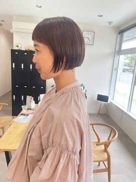 エトワール(Etoile HAIR SALON) ショート/グレージュ/ミルクティベージュ/20代/30代/韓国/前髪