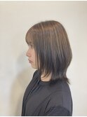ブルーアッシュなミディアムウルフ。9.27