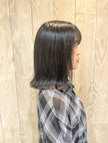 ヘアートゥリース 武蔵小杉店(hair trees)&nbsp;シンプル外はねボブ