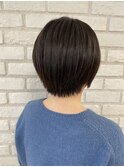 丸みショートボブ