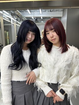 イキ 表参道(iki omotesando) ハッシュカット/フルバング/似合わせカット/ブラウン