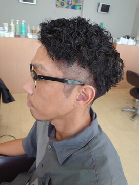 シャンプーボーイ 佐世保駅前店(SHAMPOO BOY) 七三分け　ハードパーマ　シャンプーボーイ佐世保駅前店