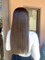 ココカラヘアー ニコ(cococara hair nico)&nbsp;暗髪/艶感/韓国風/グレージュ/トリートメント/レイヤー