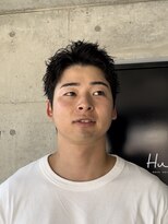フイ 代々木(Hui)&nbsp;ハイトーンカラー/マッシュパーマ/アースカラー/men's/