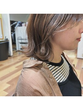 アローズ 栄町店(HELLO'S) 《HELLO'S 栄町店》 ふんわりボブ　【佐藤 翔太】